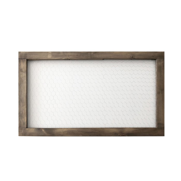 Wallity Colgador de Fotos de Madera RAF135 Marrón 100 x 60 cm